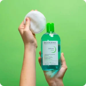 میسلار واتر پوست چرب بایودرما 500 میلی لیتر 4 05 Bioderma Sebium Micellar Water for Oily Skin 1024x1024 1