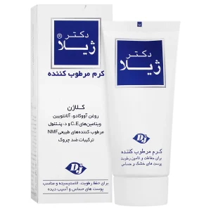 کرم مرطوب کننده پوست حساس و آسیب دیده دکتر ژیلا 3 17224416682025101111