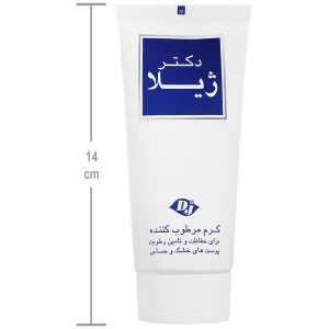 کرم مرطوب کننده پوست حساس و آسیب دیده دکتر ژیلا
