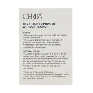 Cerita Dry Shampo