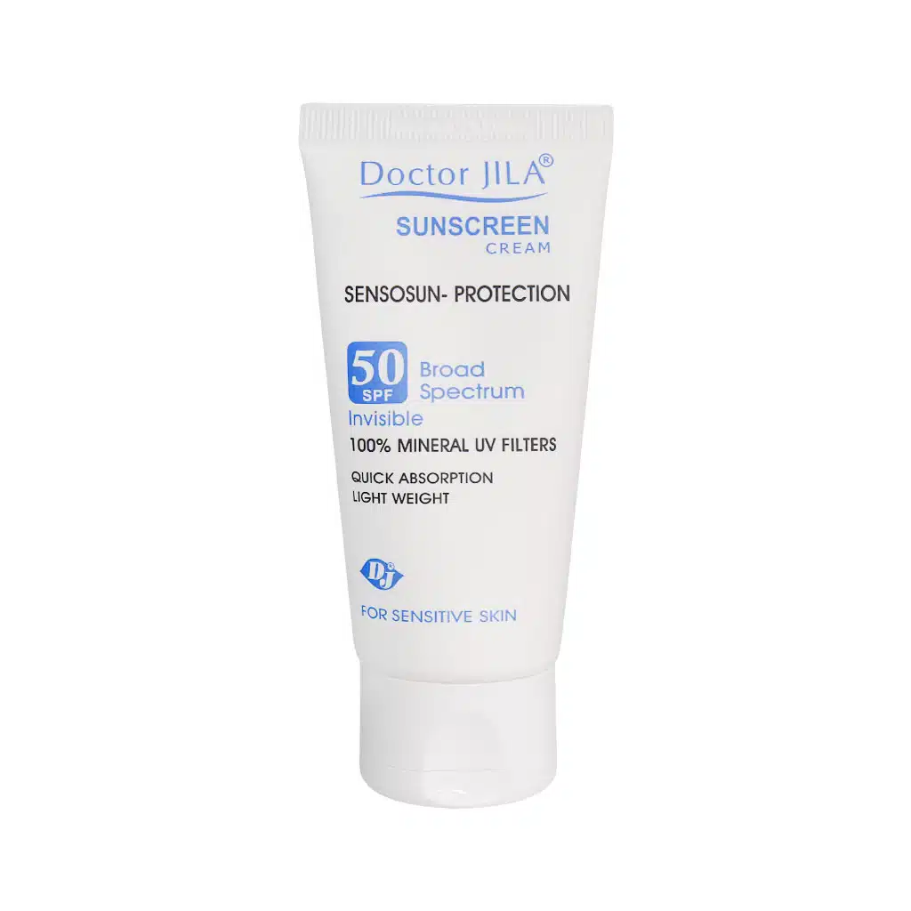 کرم ضد آفتاب سنسوسان پروتکشن SPF50 دکتر ژیلا 1 کرم ضد آفتاب سنسوسان پروتکشن SPF50 دکتر ژیلا