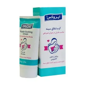 کرم شقاق سینه حاوی روغن زیتون ایروکس 4 Irox Nipple Soothing Cream For Breastfeeding Moms 30 g