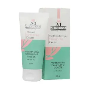 لوسیون بدن اوره 5٪ مدیلن 3 Medilann Moisturizing Cream Dry Skins 50