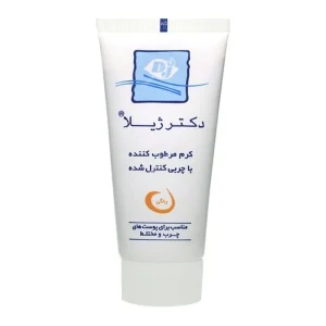 کرم مرطوب کننده رنگی پوست چرب و مختلط دکتر ژیلا