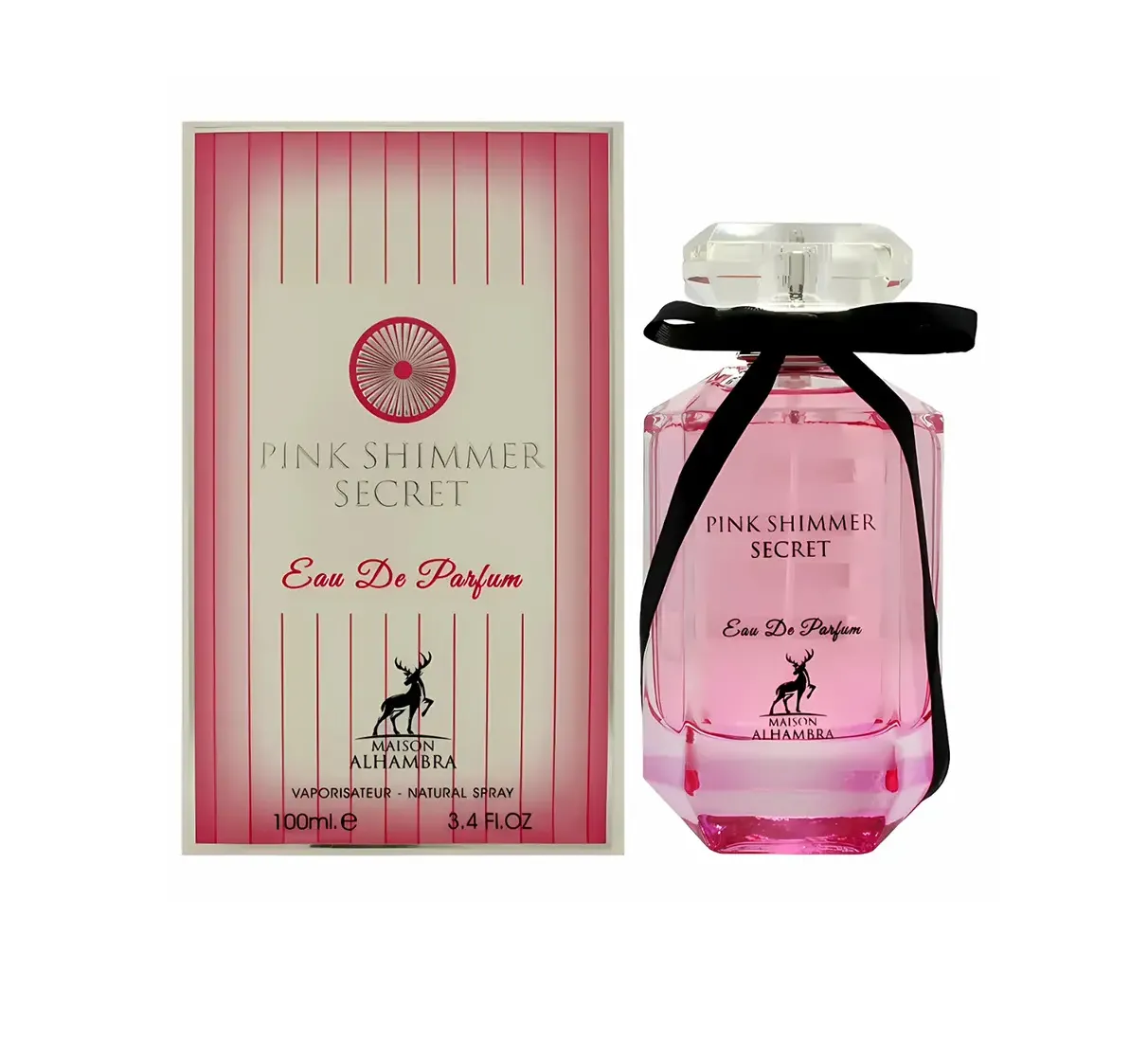 عطر ادکلن پینک شیمر سکرت الحمبرا 100 میلی لیتر 2 عطر ادکلن پینک شیمر سکرت الحمبرا 100 میلی لیتر
