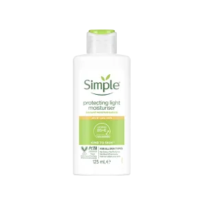 کرم آبرسان و مرطوب‌کننده لایت و ضد آفتاب SPF15 سیمپل 75 میلی‌لیتر