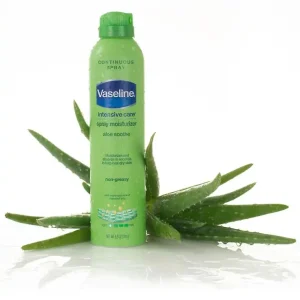 اسپری مرطوب کننده آلوئه سوتث انواع پوست وازلین 190 میلی لیتر 3 Vaseline Intensive Care Spray Moisturiser Aloe Soothe
