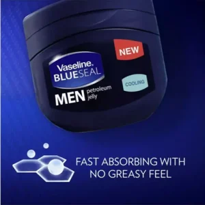 ژل مرطوب کننده آقایان کولینگ انواع پوست وازلین 100 میلی لیتر 3 Vaseline Blue Seal Men Cooling Petroleum Jelly 250 ml