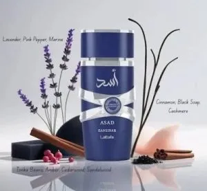 عطر ادکلن اسد زنزیبار لطافه 100 میلی لیتر 4 images 1 8