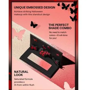 کالکشن پروانه ای شیگلم 4 sheglam crimson butterfly full collection2