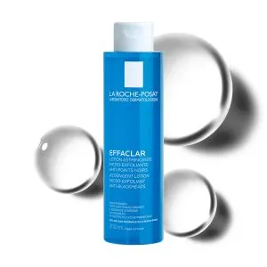 تونر کوچک کننده منافذ و ضد جوشEffaclar مخصوص پوست چرب لاروش پوزای 200 میلی‌لیتر