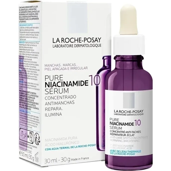 سرم نیاسینامید 10 Pure Niacinamide لاروش پوزای حجم 30 میلی لیتر 2 سرم نیاسینامید 10 Pure Niacinamide لاروش پوزای حجم 30 میلی لیتر