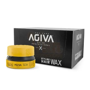 واکس مو 04 آگیوا 175 میلیلیتر 3 Agiva Styling Aqua Wax 04 Grooming Yellow 3