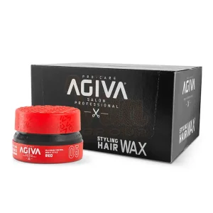 واکس مو 05 آگیوا 175 میلیلیتر 3 Agiva Styling Aqua Wax 05 Mega Strong Red 3