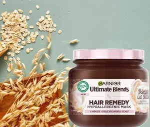 ماسک مو تقویت کننده هیر رمیدی موی نازک و ضعیف گارنیه 340 میلیلیتر 2 GUBDelOatMilkHRMask2