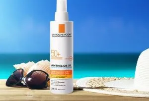ضدآفتاب اسپری +SPF50 مخصوص صورت و بدن بدون رنگ لاروش پوزای 200 میلیلیتر 3 La Roche Posay Anthelios XL Body Spray SPF 50 By The Sea