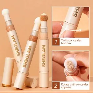 کانسیلر کامپلکشن بوست شیگلم 4.5 گرم 6 Sheglam Complexion Boost Concealer 2 1024x1024 1