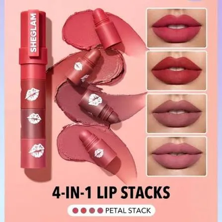رژ لب جامد مات مگا لیپ استک شیگلم 4.5 گرم 4 رژ لب جامد مات مگا لیپ استک شیگلم 4.5 گرم