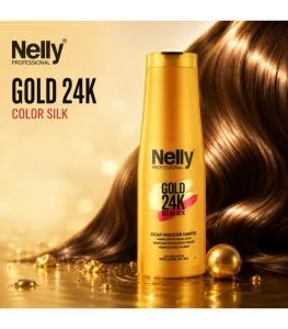 nelly professional gold 24k color silk shampoo