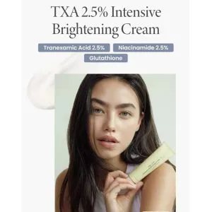 کرم ترانگزامیک اسید 2.5 اکسیس وای ضد لک و روشن کننده پوست AXIS Y TXA 2.5 Intensive Brightening Cream 4