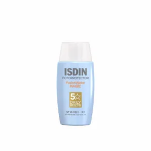 کرم ضد آفتاب فیوژن واتر مجیک SPF 50 بی رنگ ایزدین ۵۰ میلی‌لیتر