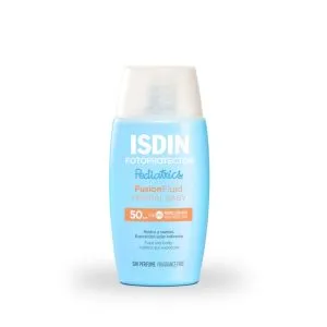 کرم ضد آفتاب بچگانه ضد آب فلوید مینرال بیبی SPF 50 بی رنگ ایزدین ۵۰ میلی‌لیتر
