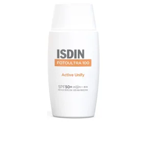 مایع ضد آفتاب روشن کننده اکتیو یونیفای SPF 50 بی رنگ ایزدین ۵۰ میلی‌لیتر