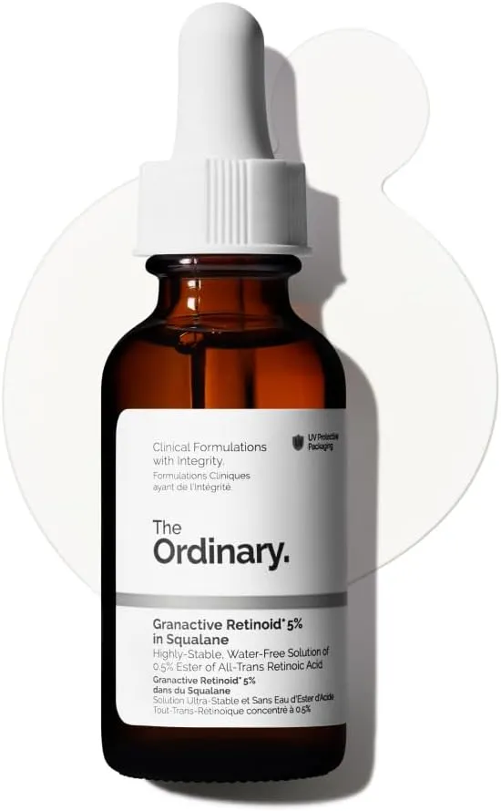مایع سرم پوست ضد چروک گراناکتیو رتینوئید اسکوالن 5% اوردینری 30 میلیلیتر 1 مایع سرم پوست ضد چروک گراناکتیو رتینوئید اسکوالن 5% اوردینری 30 میلیلیتر