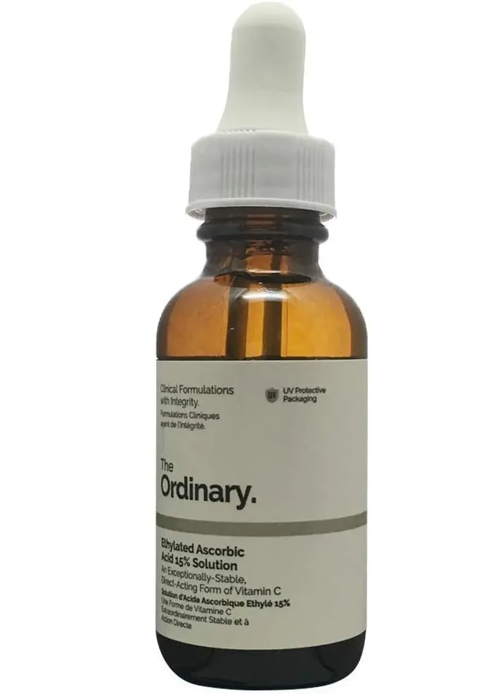 محلول اتیله اسکوربیک 15% روشن کننده پوست اوردینری 1 محلول اتیله اسکوربیک 15% روشن کننده پوست اوردینری