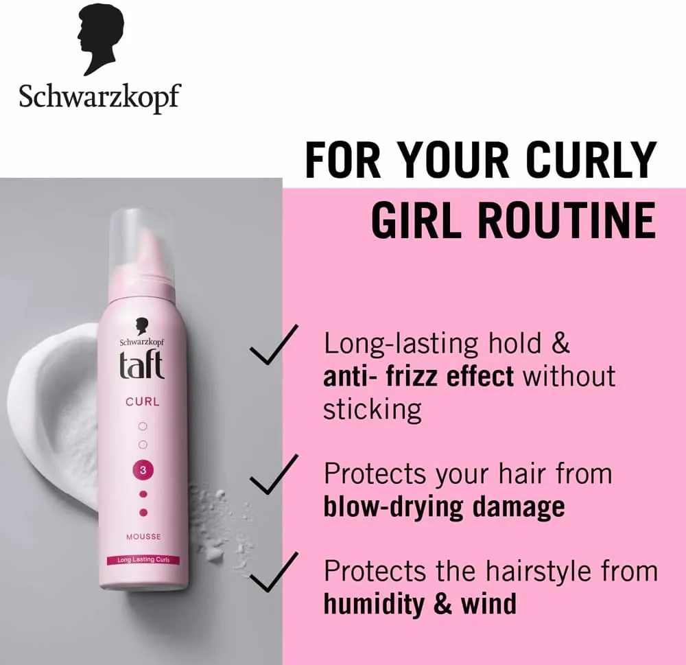 موس حالت دهنده مو شوارتسکف Curl شماره ۳ تافت 150 میلیلیتر 7 موس حالت دهنده مو شوارتسکف Curl شماره ۳ تافت 150 میلیلیتر