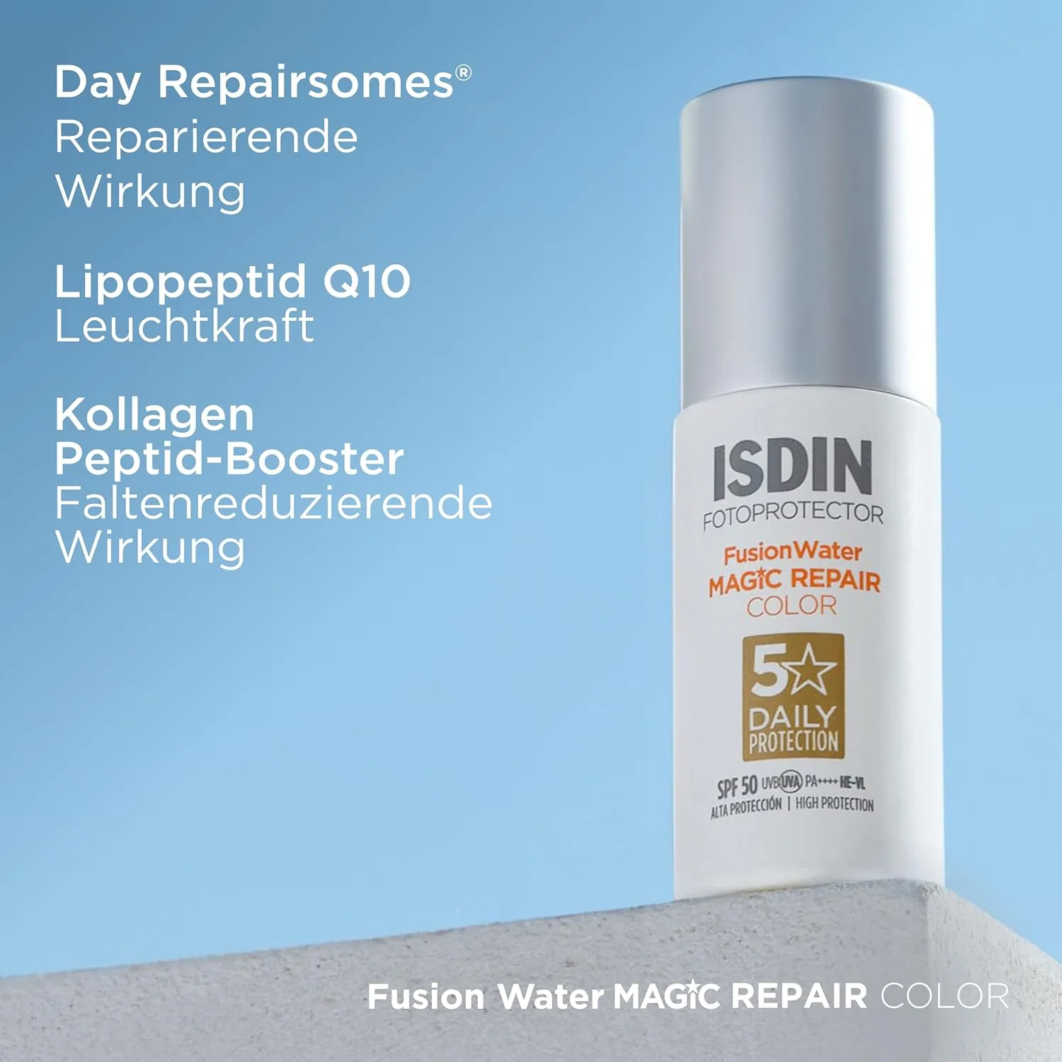 کرم ضد آفتاب ترمیم کننده ایج ریپر SPF 50 رنگی ایزدین 50 میلیلیتر 6 کرم ضد آفتاب ترمیم کننده ایج ریپر SPF 50 رنگی ایزدین 50 میلیلیتر