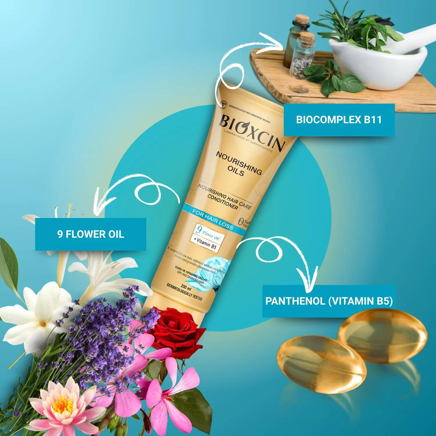 ماسک مو تغذیه کننده حاوی 9 روغن گیاهی و ویتامین B5 موی اسیب دیده بیوکسین ۲۵۰ میلیلیتر 3 ماسک مو تغذیه کننده حاوی 9 روغن گیاهی و ویتامین B5 موی اسیب دیده بیوکسین ۲۵۰ میلیلیتر