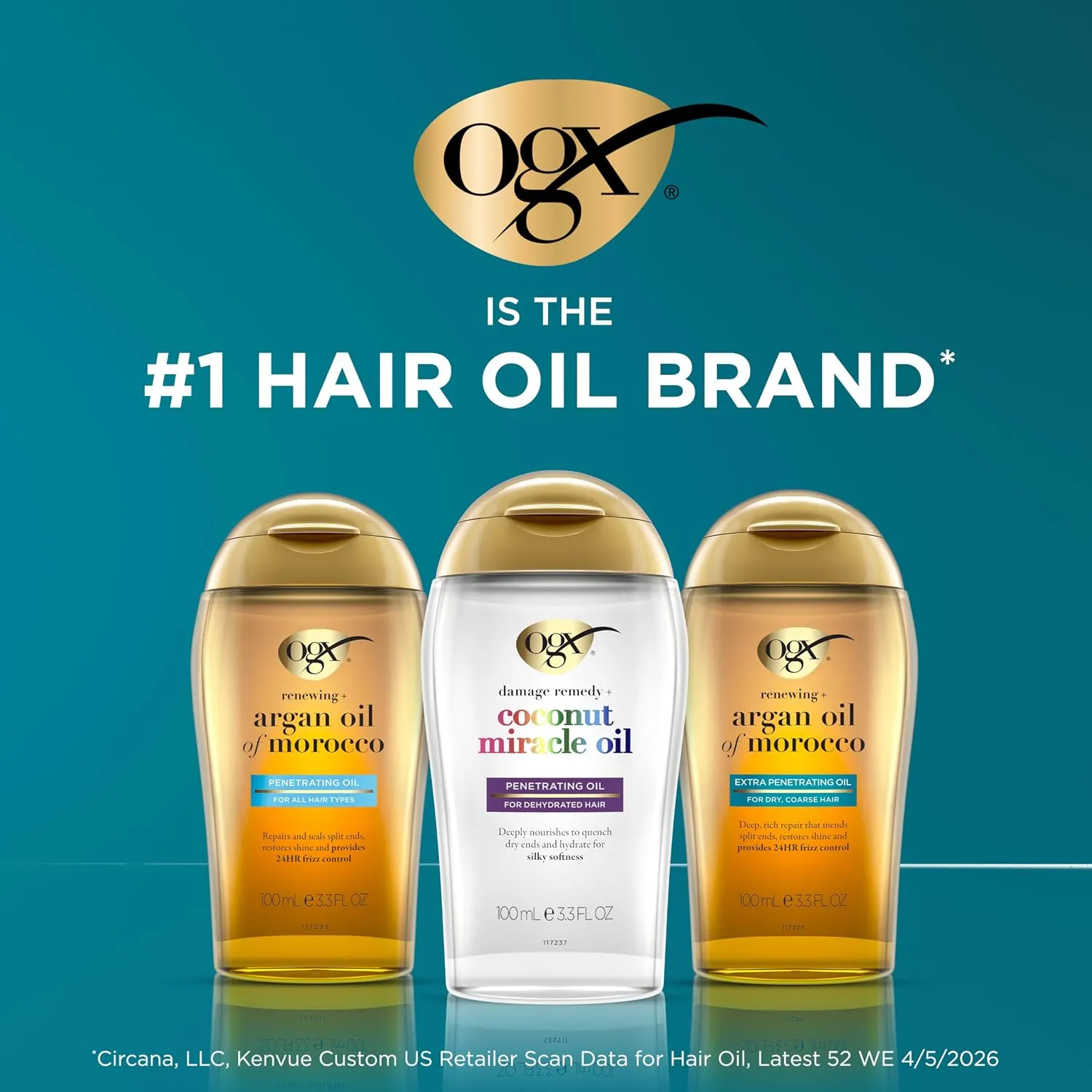 روغن آرگان مو های خشک و آسیب دیده او جی ایکس 100 میلیلیتر 4 روغن آرگان مو های خشک و آسیب دیده او جی ایکس 100 میلیلیتر