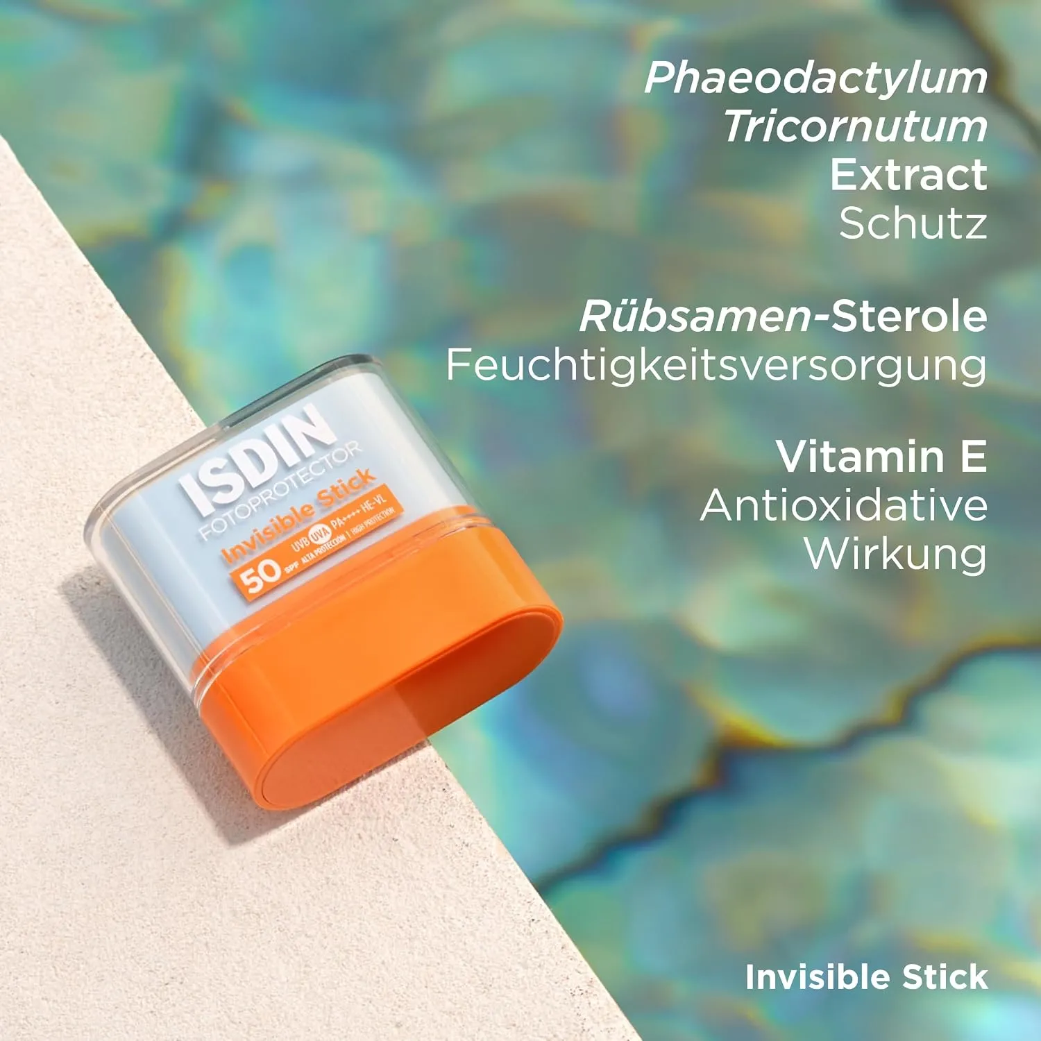 استیک ضد آفتاب اینویزیبل SPF 50 بی رنگ ایزدین ۱۰ گرم 6 استیک ضد آفتاب اینویزیبل SPF 50 بی رنگ ایزدین ۱۰ گرم