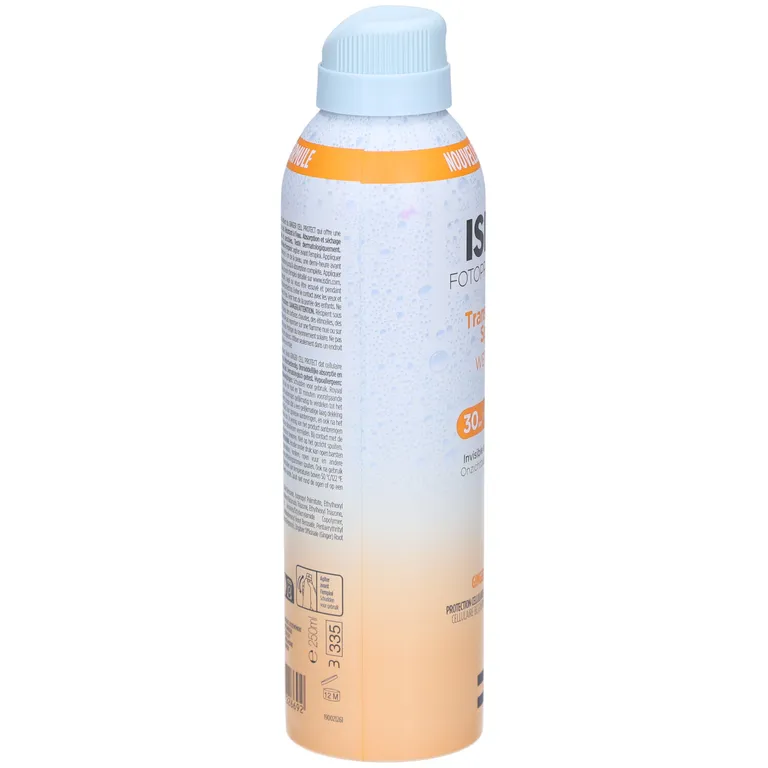 اسپری ضد آفتاب ترنسپرنت وت اسکین SPF 30 بی رنگ ایزدین ۲۵۰ میلیلیتر 2 اسپری ضد آفتاب ترنسپرنت وت اسکین SPF 30 بی رنگ ایزدین ۲۵۰ میلیلیتر