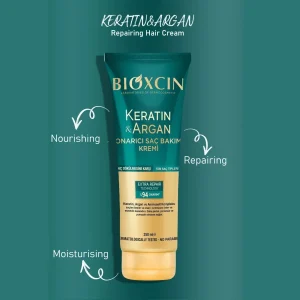 bioxcin keratin argan repairing conditioner for damaged hair 9909165