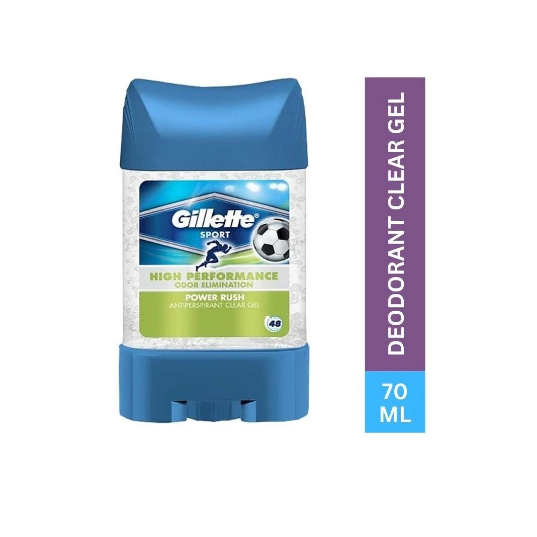 استیک ضد تعریق ژلی پاور راش 48 ساعته مردانه ژیلت ۷۵ میلیلیتر 2 استیک ضد تعریق ژلی پاور راش 48 ساعته مردانه ژیلت ۷۵ میلیلیتر