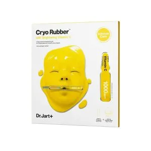 ماسک روشن کننده صورت CRYO RUBBER™ حاوی نیاسینامید دکتر جارت