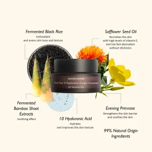 کرم آبرسان هیالورونیک برنج سیاه هارو هارو 50 میلیلیتر 11 Buy Haru Haru Black Rice Hyaluronic Hydrating Cream