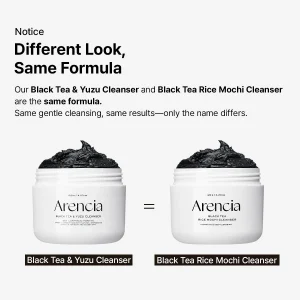 پاک کننده عمقی موچی چای سیاه و یوجا آرنسیا ۱۲۰ گرم 11 arencia black tea yuzu cleanser 120g arencia kiokii and 8088580