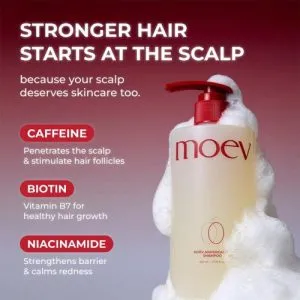 شامپو آنورکاتین مو ایو ضد ریزش، تقویت کننده ساقه و ریشه مو MOEV Annurcatin Shampoo 4 500x500 1