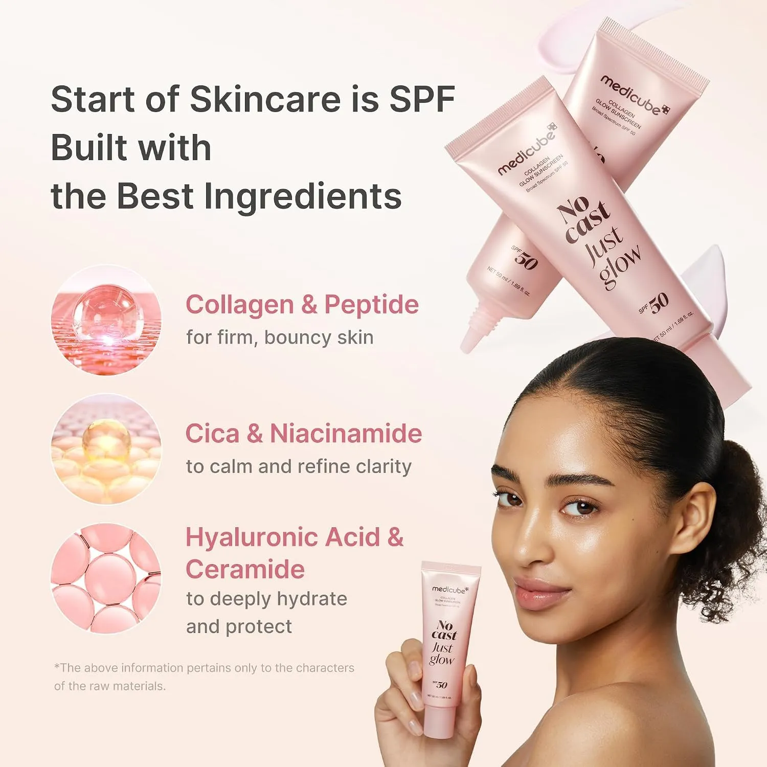 ضد آفتاب مدل Collagen Glow مدی کیوب 50 میلی لیتر 4 ضد آفتاب مدل Collagen Glow مدی کیوب 50 میلی لیتر